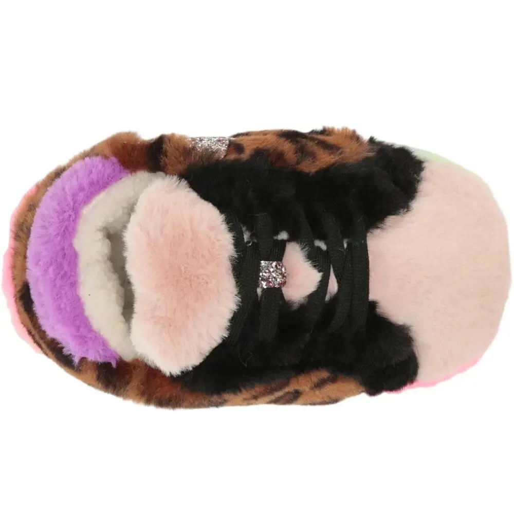 Steve Madden Girl's Tara Colorful Slipper Size XS Kids 11-12